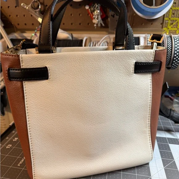 Kate Spade Black, Brown, and Cream Handbag - Picture 5 of 16